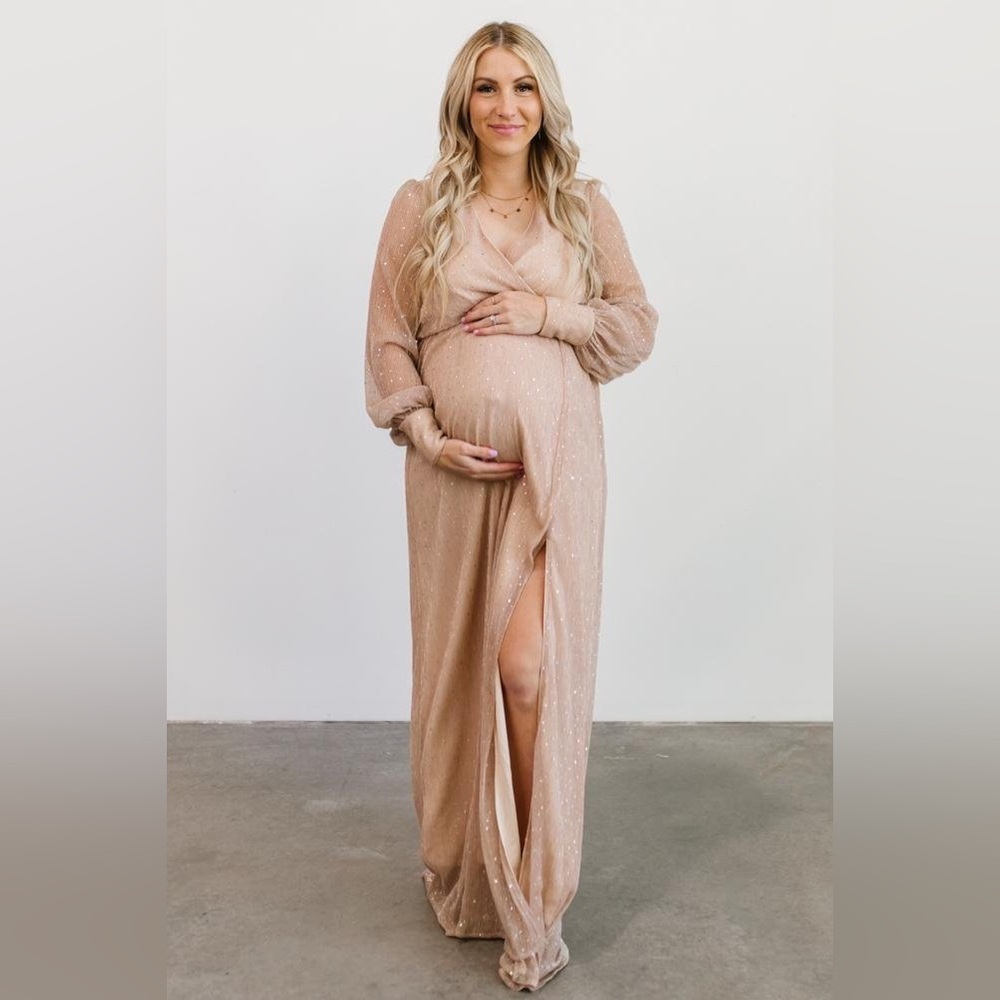 Baltic Born Abigail Sparkle Gown Champagne - Picture 11 of 11